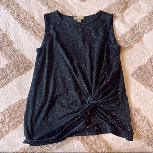 Loft Outlet tank tie detail